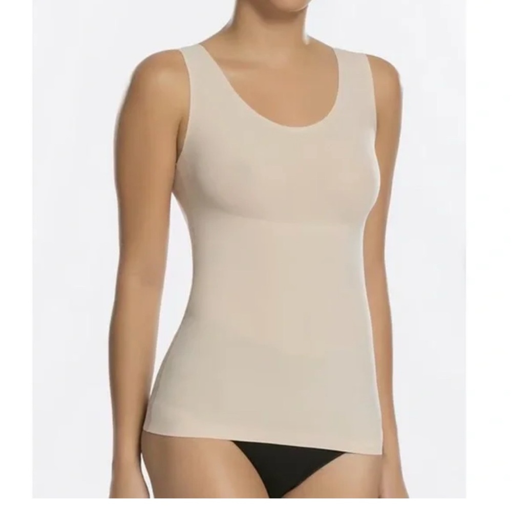 SPANX nude color Shapewear Seamless Tank XL